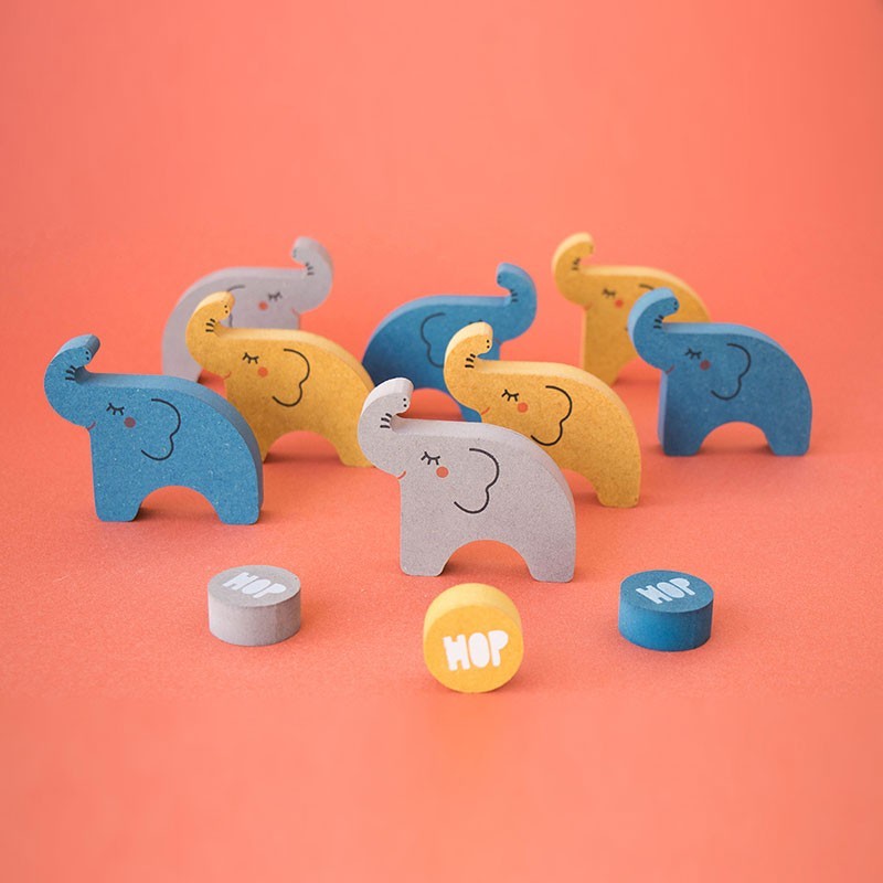 wooden balance game